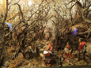 Nadal 2015 a Girona. Exposició de pessebres a la Carbonera, organitzada per l'Associació de Pessebristes de Girona 