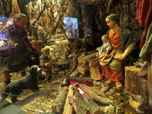 Nadal 2015 a Girona. Exposició de pessebres a la Carbonera, organitzada per l'Associació de Pessebristes de Girona 