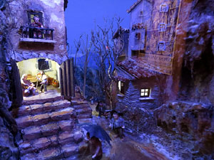 Nadal 2015 a Girona. Exposició de pessebres a la Carbonera, organitzada per l'Associació de Pessebristes de Girona 