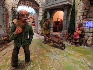 Nadal 2015 a Girona. Exposició de pessebres a la Carbonera, organitzada per l'Associació de Pessebristes de Girona 