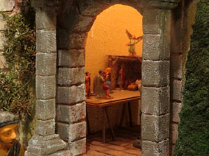 Nadal 2015 a Girona. Exposició de pessebres a la Carbonera, organitzada per l'Associació de Pessebristes de Girona 