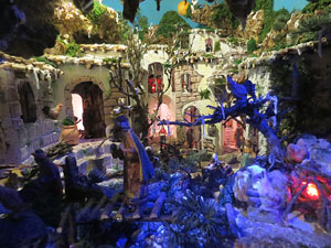 Nadal 2015 a Girona. Exposició de pessebres a la Carbonera, organitzada per l'Associació de Pessebristes de Girona 