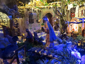 Nadal 2015 a Girona. Exposició de pessebres a la Carbonera, organitzada per l'Associació de Pessebristes de Girona 