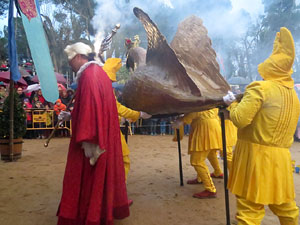 La Cavalcada de Reis 2016. El campament reial als Jardins de la Muralla