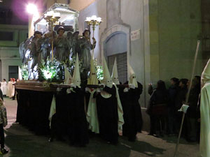 Setmana Santa 2016 a Girona. Process&oacute; del Sant Enterrament