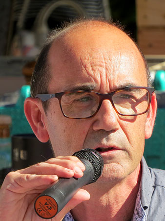 Josep Clausell, d'Arròs Molí de Pals, durant la presentació