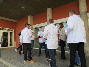 Presentaci&oacute; de les XI Jornades gastron&ograve;miques de la t&ograve;fona 2017 a l'Aula Gastron&ograve;mica del Mercat del Lle&oacute;