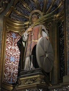 Imatge de Sant Feliu. Retaule de l'altar major