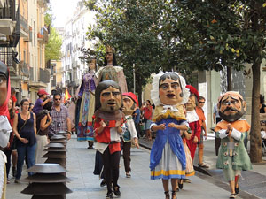 Far&agrave;ndula. 500 anys d'imatgeria festiva de Girona. Cercavila de cloenda