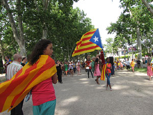 Festival Catalunya vol viure en llibertat i amb dignitat a Girona
