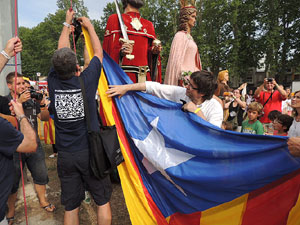 Festival Catalunya vol viure en llibertat i amb dignitat a Girona