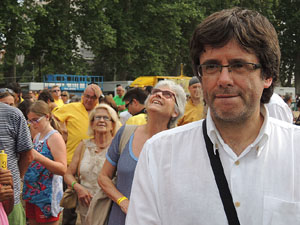 Festival Catalunya vol viure en llibertat i amb dignitat a Girona