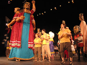 Espectacle Dansa gegant