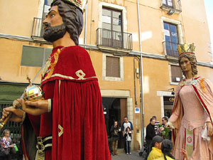 Enlla&ccedil;ats per la Llengua. La cercavila