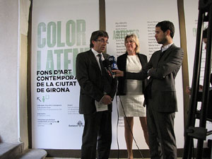 Inauguració exposició Color latent