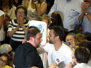 Acte de final de campanya per al 27S de Junts pel S&iacute;