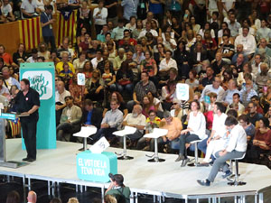 Acte de final de campanya per al 27S de Junts pel S&iacute;