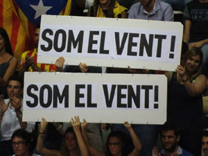 Acte de final de campanya per al 27S de Junts pel S&iacute;