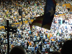 Acte de final de campanya per al 27S de Junts pel S&iacute;