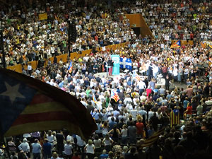 Acte de final de campanya per al 27S de Junts pel S&iacute;