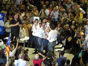 Acte de final de campanya per al 27S de Junts pel S&iacute;