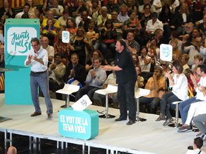 Acte de final de campanya per al 27S de Junts pel S&iacute;