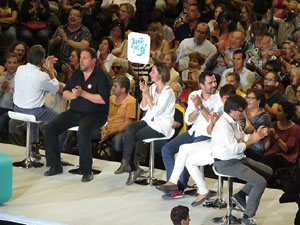 Acte de final de campanya per al 27S de Junts pel S&iacute;