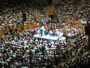 Acte de final de campanya per al 27S de Junts pel S&iacute;