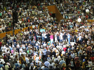 Acte de final de campanya per al 27S de Junts pel S&iacute;