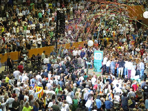 Acte de final de campanya per al 27S de Junts pel S&iacute;