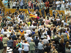 Acte de final de campanya per al 27S de Junts pel S&iacute;