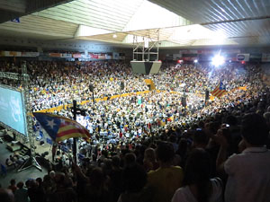 Acte de final de campanya per al 27S de Junts pel S&iacute;