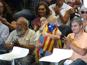 Acte de final de campanya per al 27S de Junts pel S&iacute;
