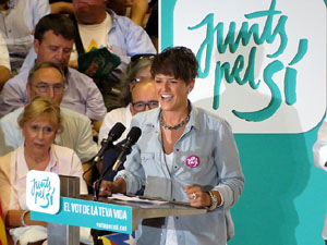 Acte de final de campanya per al 27S de Junts pel S&iacute;