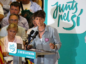 Acte de final de campanya per al 27S de Junts pel S&iacute;