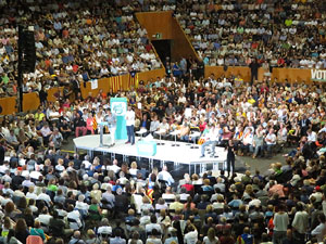 Acte de final de campanya per al 27S de Junts pel S&iacute;