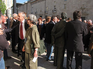 Inauguraci&oacute; escultura de Laure&agrave; Dalmau i Pla