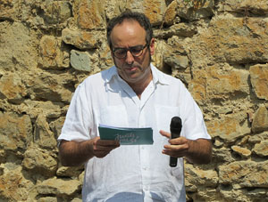 Presentació a Girona dels candidats de la llista Junts pel Sí