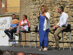 Presentació a Girona dels candidats de la llista Junts pel Sí