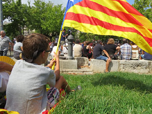 Presentaci&oacute; a Girona dels candidats de la llista Junts pel S&iacute;