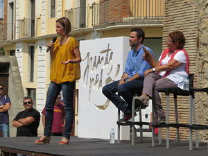 Presentaci&oacute; a Girona dels candidats de la llista Junts pel S&iacute;