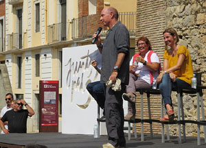 Presentaci&oacute; a Girona dels candidats de la llista Junts pel S&iacute;