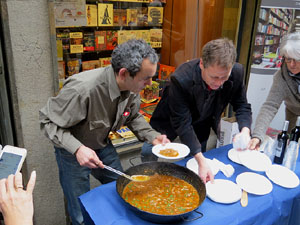 Llibreria Geli. Presentaci&oacute; de La cuina modernista, de Jaume F&agrave;brega
