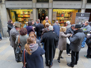 Llibreria Geli. Presentaci&oacute; de La cuina modernista, de Jaume F&agrave;brega
