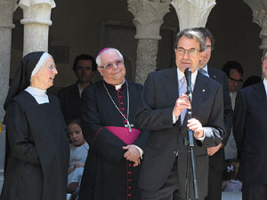 Inauguraci&oacute; de la restauraci&oacute; del claustre de Sant Daniel