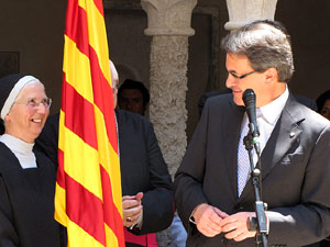 Inauguraci&oacute; de la restauraci&oacute; del claustre de Sant Daniel