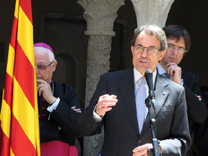 Inauguraci&oacute; de la restauraci&oacute; del claustre de Sant Daniel