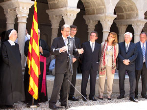 Inauguraci&oacute; de la restauraci&oacute; del claustre de Sant Daniel