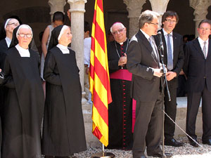 Inauguraci&oacute; de la restauraci&oacute; del claustre de Sant Daniel