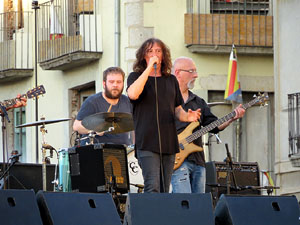 Concert de Sopa de Cabra a la Rambla de la Llibertat